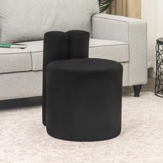 This is a modern and stylish pouf ottoman with a unique back design, it is a great functional piece of furniture that can be used as a ottoman, footstool, vanity stool or extra seat. Ottoman Footstool, Vanity Stool, Pouf Ottoman, Living Room Seating, Extra Seating, Online Furniture Stores, Back Design, Garden Furniture, Furniture Store