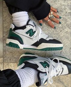 Green Sneakers, Swag Shoes, New Balance Shoes