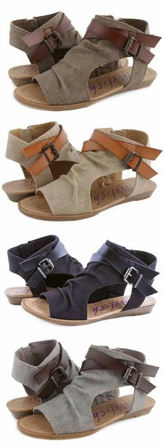 ***I luv the slouch on these*** Casual Fashion Trends, Blowfish Shoes, Roman Sandals, Cute Sandals, Shoe Closet, Crazy Shoes, Shoe Obsession, Cute Shoes, Summer Shoes