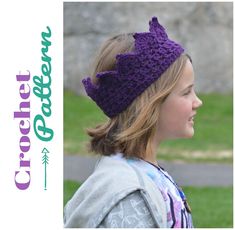 Create your own Unique gift with this Crochet Crown Pattern! Create a Birthday Gift for someone special or a Princess Crown for dress up fun! ★ Join my email Newsletter and get a coupon for $2 off any Pattern! ★ http://bit.ly/GreenFoxFarmsDesignsNewsletter * PDF PATTERN ONLY! NO physical item included in this sale! * Crochet Birthday Crown PDF Pattern. * Make every day special for that special someone! * 8 Sizes including Doll, Baby, Toddler, Child, and Adult! * Add a fun accent color to make yo Wine Glass Cozy, Boys Crown, Crochet Crown Pattern, Crown Crochet, Boy Crown, Foundation Half Double Crochet, Easy Amigurumi Pattern, Crochet Crown, Tiny Dinosaur