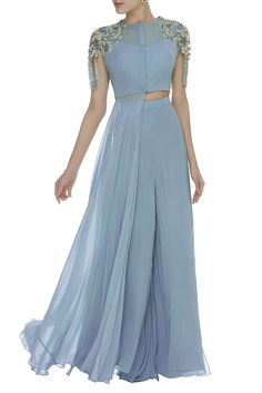 Gown Party Wear, Draped Blouse, Indian Gowns, Designer Party Wear Dresses, Stylish Party Dresses, Party Wear Indian Dresses, Fancy Blouses