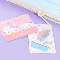 Store your pens and pencils in this kawaii boat-shaped case! It features cute illustrations of Cinnamoroll and Hello Kitty with their friends. This zippered case has dividers so you can easily sort your writing materials! Made from synthetic leather Cute Stationery With Pen Slots For Everyday Use, Cinnamoroll And Hello Kitty, Kawaii Portable Stationery, Kawaii White Stationery For Everyday Use, Cute Stationery With Pen Slots For Daily Use, Cute Stationery With Pen Slots For Personal Use, Cinamoroll Stationary, Cute Rectangular Travel Stationery, Kawaii Portable Stationery For Personal Use