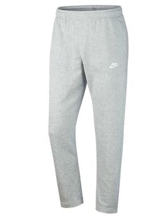 French Terry Pants, Men's Sportswear, Casual Sweatpants, Nike Sweatpants, Mens Club, Fleece Sweatpants, Heather White, Outfits Winter, Fleece Pants