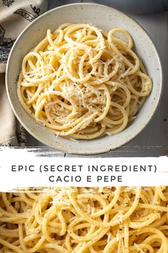 Pepper Pasta Recipes, Pecorino Cheese Recipes, Pecorino Pasta, Pasta Parmesan, A Spicy Perspective, Pepper Pasta, Italian Recipes Authentic, Fresh Pasta