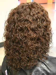 Beauty Blog by Angela Woodward: Perms Perms For Medium Hair, Medium Permed Hairstyles, Loose Spiral Perm, Long Perm, Loose Perm, Body Wave Perm, Curly Perm, Spiral Perm