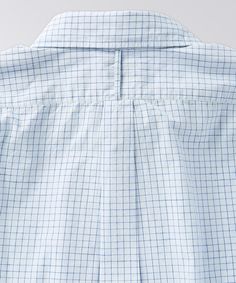 The micro check design of our Excella Shirt is a natural for the warmer months of spring and summer. Pair it with jeans or shorts for a cool, relaxed look that has just enough buttoned-up style. Finished with a spread collar, chest pocket, back center box pleat and locker loop, this long-sleeve shirt simply gets better over time. 100% Cotton Slub Poplin Spread collar Single chest pocket Locker loop Machine wash Imported Spring Months, Cheque Design, Order Up, Box Pleats, Chest Pocket, Get Well, Up Styles, Collar Shirts, Long Sleeve Shirts