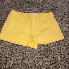 Cute Yellow Shorts From Target Never Worn Cheap Yellow Sporty Athletic Shorts, Shorts Cute, Yellow Shorts, Target, Womens Shorts, Yellow, Women Shopping, Color