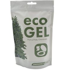 an eco gel bag on a white background