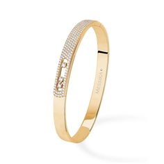 Messika Jewelry - Move Noa Pavé Bangle Size M 6371 | Manfredi Jewels Messika Bracelet, Rose Gold Diamond Bracelet, Pave Bangle, Luxury Bracelet, Diamond Jewel, Diamond Bangles Bracelet, Bracelets Gold Diamond, Gold Bangles Design, Unique Diamonds