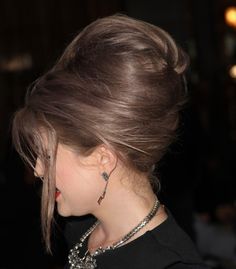 60's hair Bouffant Hairstyles, Long Hair Trends, Bouffant Hair, Kelly Osbourne, Side Hairstyles, Hair Styles 2014