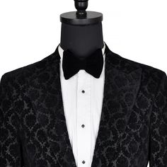 Elevate your wardrobe with the Washington Floral Jacquard Blazer, a masterpiece of elegance and sophistication. Perfect for formal events, business meetings, or dressing up a casual outfit, the Washington Floral Jacquard Blazer is a must-have for anyone looking to make a statement. Dry Clean Only Water Wash Medium Iron Don't Bleach Black Embroidered Tuxedo Blazer, Elegant Fitted Jacquard Blazer, Luxury Jacquard Blazer With Notch Lapel, Luxury Jacquard Notch Lapel Outerwear, Elegant Single-breasted Jacquard Blazer, Statement Outfit, Black Blazers, Classic Shirt, Pearl Jewellery Earrings