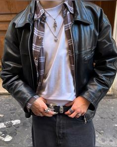 Mens Rock Outfit, Men’s Grunge Style, Neil Hargrove, Rockstar Outfits Men, Mens Rock Fashion, Rockstar Style Men, Rock Outfit Men, Biker Outfit Men, Rocker Style Men