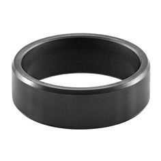 a black ring on a white background