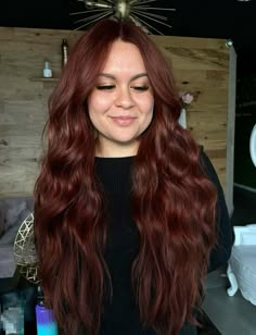 Copper Red Hair Formula, Cherry Auburn Hair, Dark Red Auburn Hair, Pumpkin Hair Color, Mahogany Hair Color, Dark Orange Hair, Copper Brunette, Medium Auburn Hair