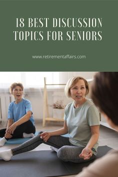 In this post, I will share some interesting discussion topics for seniors to make their time enjoyable and memorable. Discussion on those topics will help them to remember their past good memories.#seniors#elderly#Discussion Low Functioning Activities For Seniors, Introvert Activities, Chat Topics, Counselling Activities, Senior Citizen Activities, Speech Topics, Babysitting Fun, Date Topics, Topics To Talk About