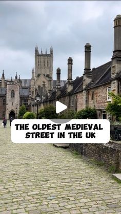 the oldest medieval street in the uk