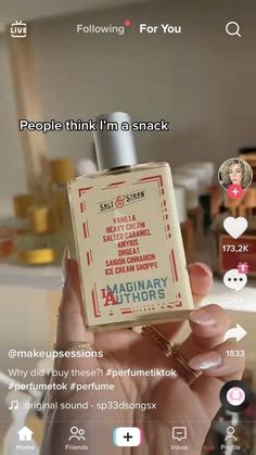 Cinnamon Perfume Aesthetic, Girls Wishlist, Imaginary Authors, Vanilla Perfumes, Our First Anniversary, Gifts For Teenage Girls, Ideas Birthday Gift, Gift Ideas Birthday