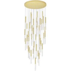 This 45 light Chandelier from the Dragonswatch collection by CWI Lighting will enhance your home with a perfect mix of form and function. The features include a Satin Gold finish applied by experts.   Product Features Include: Brand: CWI Lighting  Collection: Dragonswatch  SKU: 1703P32-45-602  UPC: 695320044522  Category: Chandelier  Finish: Satin Gold  Length: 32.00  in.  Height: 120.00  in.  Backplate/Canopy Width: 0.00  in.  Backplate/Canopy Length: 0.00  in.  Weight: 56.20  lb.  Warranty: On Bulbs Indoor, Gold Fixtures, Contemporary Chandelier, Drum Chandelier, Chandelier For Sale, Gold Chandelier, Chandelier Ceiling Lights, Everly Quinn, Led Chandelier