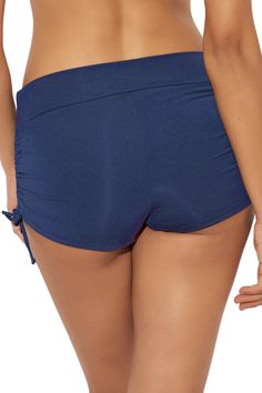 Bleu Rod Beattie's Kore Adjustable Side Boyshort Bikini Bottom Bikini Style, Dull Colors, Fade Color, Shop Swimwear, Find It, Online Purchase, High Waisted, Womens Shorts, Water