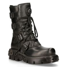 Step up your style with these awesome metallic reactor punk goth biker genuine leather boots! don't hesitate - grab a pair before they're all gone! perfect for tough, street-inspired looks, these boots feature durable, metallic accents, sturdy construction, and an edgy aesthetic. get the modern, punk look you want with these one-of-a-kind boots - order yours now! Padded Boots, Goth Biker, New Rock Boots, Punk Looks, Modern Punk, Metallic Boots, Edgy Aesthetic, Genuine Leather Boots, New Rock