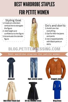 Want a Stylish Petite Wardrobe? 8 Must Have Items in 2020 Petite Capsule Wardrobe, Petite Girl Outfits, Petite Wardrobe, Stylish Petite Woman, Postpartum Wardrobe, Petite Clothing Stores, Petite Dressing, Petite Womens Clothing, Petite Style Outfits