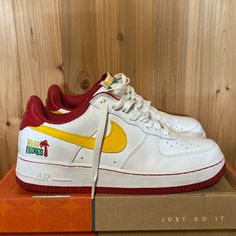 Great Condition In Original Box Rare, Vintage, Y2k Nike Air Force 1 West Indies, Nike White, Vintage Y2k, West Indies, Nike Air Force 1, White Nikes, Men's Nike, Air Force 1, Nike Air Force