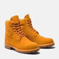 Timberland Custom, Timberland Boots Style, Fire Boots, Polo Boots, Boots Cuir, Timberland Classic, Timberland Boots Mens, Shoes Boots Timberland, Yellow Boots