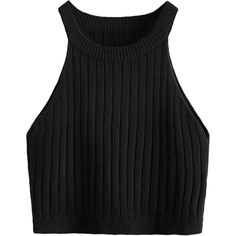 Knit Crop Top Ribbed Sleeveless Halter Neck Vest Tank Top Halter Knit Crop Top For Women Featuring Sleeveless, High Neck/Halter Neck And Ribbed Design. Size: Small Color: Black Acrylic, Spandex Machine Wash Pull On Halter Neck Black Sleeveless Knit Sweater Vest, Black Knit Sleeveless Sweater Vest, Black Ribbed Cropped Tank Top, Black Ribbed Sleeveless Sweater Vest, Black Ribbed Sleeveless Vest, Black Ribbed Tank Vest, Black Sleeveless Ribbed Sweater Vest, Black Sleeveless Ribbed Vest, Black Sleeveless Knit Tank Top