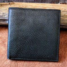 Vintage Amity Genuine Leather Black Bifold Men's Wallet Never Used 4" X 4" Opens To 8" 8 Total Credit Card Slots With Pockets Underneath Picture Sleeves Open Bill Slot Excellent Condition Leather Iphone Wallet, Bifold Wallet Men, Iphone Leather, Oxblood Leather, Leather Billfold, Leather Trifold Wallet, Monogram Stickers, Coin Card, Branded Wallets