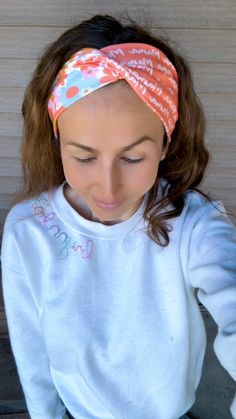 Brynnbands headbands are perfect for every day wear, especially working out!  Made with soft and stretchy fabric, the turban style has enough stretch to fit most head sizes. All fabric has enough stretch it in, forgoing the typical elastic to make sure it fits your head size.  This headband can be worn with the knot in the front or the back-you choose!  We suggest wearing the headband where your forehead and hairline meet, and not too far back on top of your head.  The headband will measure 19.5 Summer Cotton Headscarf With Matching Headband, Green One Size Turban Headband, Mommy And Me Turban, Adjustable Multicolor Headband Headscarf, Multicolor Headwrap With Matching Headband, One Size, Soft Headbands, Turban Style, Turban Headbands, Elastic