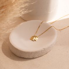 T I N Y ∙ T A G ∙ N E C K L A C E Pretty, dainty and totally adorable! The Mini Initial Tag Necklace is just what your jewelry collection needs. A contemporary update to the classic monogram necklace, personalize it with the first letter of your name or add additional charms to the sparkling box chain to spotlight multiple initials. The small, understated design makes this necklace fun and flirty, perfect for everyday wear. * Material: High Quality Solid 925 Sterling Silver  * Finish: Sterling S Initial Tag Necklace, Initial Bar Necklace, Tiny Charm, Monogram Necklace, Letter Pendants, Letter Necklace, Gold Plated Necklace, Box Chain, Tag Necklace