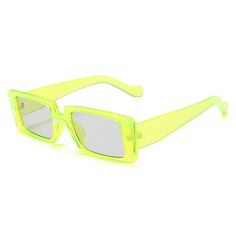 Fluorescent Retro Rectangle Sunglasses with UV400 Protection for Summer Fashion Elevate your style and protect your eyes with our Summer Style Retro Rectangle Sunglasses. These fluorescent shades provide the perfect amount of UV400 protection while adding a touch of fashionable flair. Key Features Stylish Design - Trendy fluorescent frames that make a bold statement. UV400 Protection - Ensures your eyes are shielded from harmful rays. Comfortable Fit - Lightweight plastic frame material for all- Green Rectangular Sunglasses With Tinted Lenses, Green Rectangular Tinted Sunglasses, Green Rectangular Sunglasses With Mirrored Lenses, Green Rectangular Sunglasses With Uv Protection, Rectangular Tinted Sunglasses For Parties, Rectangular Clear Sunglasses For Summer, Rectangular Clear Plastic Sunglasses, Clear Rectangular Plastic Sunglasses, Clear Plastic Rectangular Sunglasses