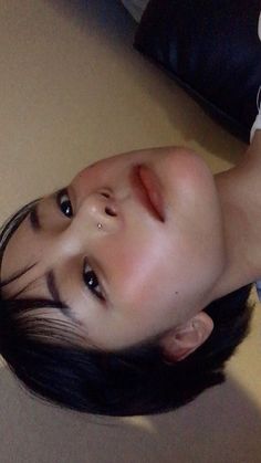 Makeup Style, Ulzzang Girl, Fashion Makeup, Korean Girl, Septum Ring, Nose Ring, Makeup, Make Up