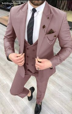 Lilac Suit Men, Suits For Men 2023, Coat Pant For Men, 3 Piece Suit Men, Vest 2023, Groom Suits, Prom Suits For Men, Reception Outfit