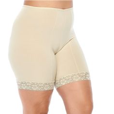 Anti-Chafe Slip Short for Under Dresses Undersummers Thigh Chaffing, Shorts For Under Dresses, Slip Shorts, Anti Chafing, L And Light, Cotton Bottoms, Under Dress, Light Beige, Cotton Tops