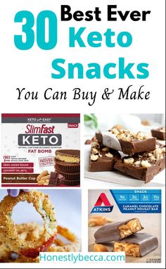 the best keto snacks you can buy and make