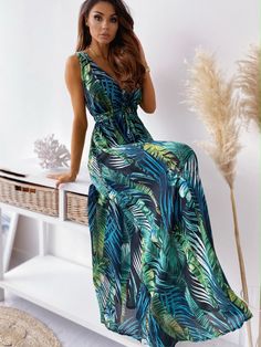 Boho Sleeveless Dress, Tie Maxi Dress, Sleeveless Outfit, Elegant Dresses For Women, Floral Print Maxi Dress, Floral Print Maxi, Maxi Skirts, Women Long Dresses, Sleeveless Maxi Dress