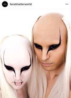 Futuristic Makeup, Alien Makeup, Alien Halloween, Drag Makeup, Futuristic Style, Sfx Makeup, Gothic Makeup, Stage Makeup