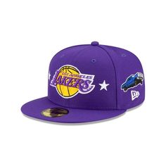 Fitted Hats Men, Nba Caps, Swag Pics, Purple Fits, Nba Hats