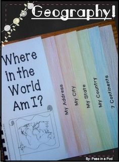 there is a book about where in the world am i? with pictures on it