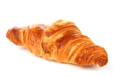 a croissant is shown on a white background