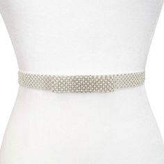 Rhinestones and faux pearl domes on thick satin elastic bow belt with a hidden metal hook-and-eye closure. *For custom sizes please select "Custom Size" under size and note your size in the box below size. (CUSTOM SIZES ARE FINAL SALE) - 3/4" wide band/ 3 1/2" Bow - XS (25"), S (27"), M (29"), L (31"), XL (34"), 1X (38"), 2X (42") waist band lengths - Care: Spot Clean Only/ Sensitive to heat - Made in USA Formal Belt, Bridesmaid Belt, Belt Luxury, Formal Belts, Luxury Belt, Diamonds And Pearls, Wedding Belt, Luxury Belts, Bow Belt