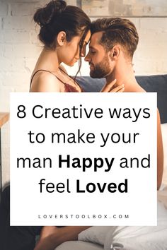 Making your man feel loved at all times should be a priority to keep your relationship happy because a man who doesn’t feel loved in his relationship would want a way out. Making your man feel loved shouldn’t be a task because it’s the little things that matter. Here are 8 creative ways to make your man feel loved. Things That Make Me Feel Loved, Make Your Man Feel Wanted, Make A Man Feel Loved, How To Romance A Man, How To Make Your Man Feel Loved, How To Make Your Relationship Better, How To Make A Man Feel Wanted, How To Make Husband Happy, How To Make Your Partner Feel Loved