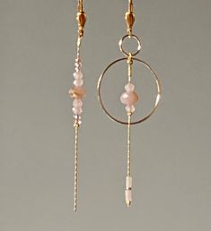 Assymetrical Earrings Style, Diy Dainty Earrings, 2023 Fall Jewelry Trends, Dainty Handmade Jewelry, Wired Jewelry Diy, Diy Crafts Jewelry Earrings, Latest Earrings Trends, Trending Jewelry 2023, Wire Earrings Diy