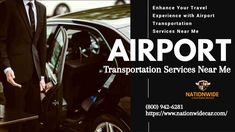 an airport transportation service near me advertisement