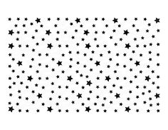 black and white stars on a white background