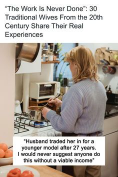 a woman is cooking in the kitchen with oranges