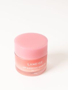 This best-selling lip-sleeping mask hydrates and nourishes, leaving lips soft and smooth by morning. Packed with berry fruit complex, murumuru seed, and shea butter, it delivers intense moisture and antioxidants overnight. Pairs well with Water Sleeping MaskSize: 0.7 fl ozLaneige, a luxury South Korean beauty brand, believes that the secret to great skin is hydration. Their labs have spent over 25 years studying how the many tricks of water can be used to hydrate and balance skin. Lip Sleeping Mask Laneige, Lanege Lip Mask, Laneige Lip Sleeping Mask Sweet Candy, Laneige Lip Sleeping Mask Berry, Laneige Lip Sleeping Mask Flavors, Laneige Lip Sleeping Mask Peach, Korean Beauty Brands, Berry Lips, Laneige Lip Sleeping Mask