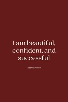 I am beautiful, confident, and successful Personal Development Vision Board Inspiration, Devotional Vision Board, Good Quotes For Vision Board, Self Concept Vision Board, Personality Vision Board, Future Vision Board Ideas, Positive Quotes Vision Board, Faith Vision Board Ideas, 2025 Vision Board Affirmations