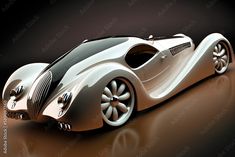 an artistic rendering of a futuristic sports car